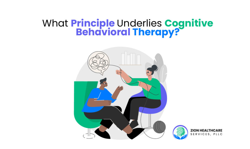 What Principle Underlies Cognitive Behavioral Therapy